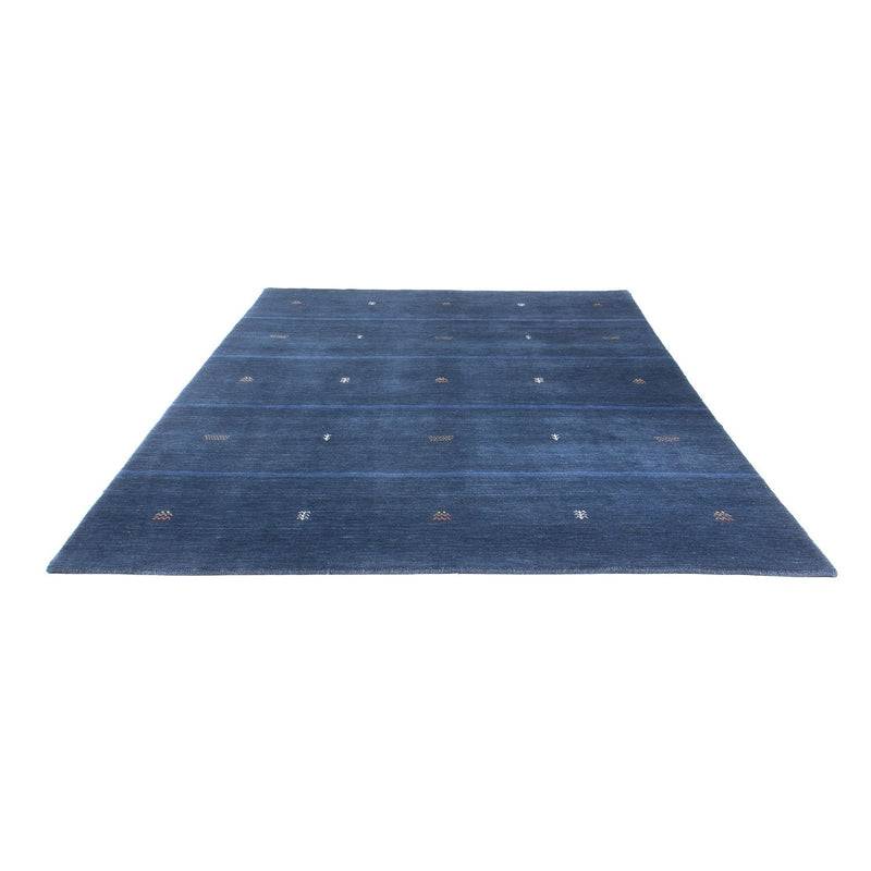 Gabbeh Teppich - Loribaft Softy - 174 x 240 cm - dunkelblau
