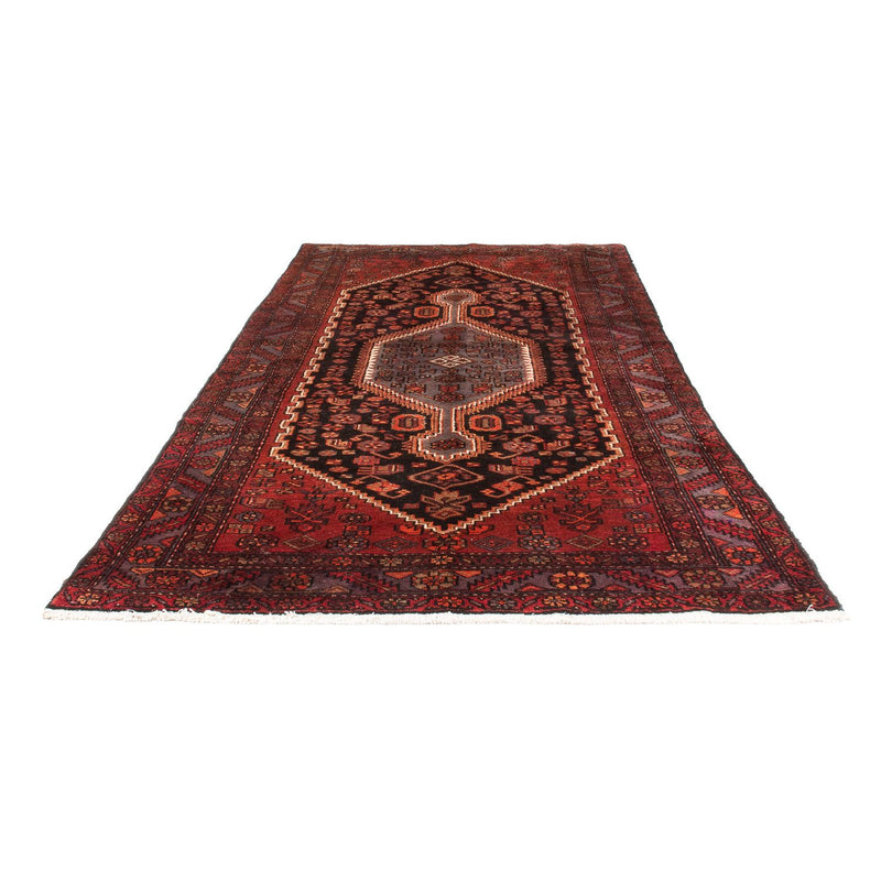 Hamadan Teppich 150x287cm - Perserteppich - dunkelblau