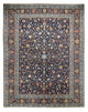 Keshan Teppich 300x390cm - Perserteppich - dunkelblau