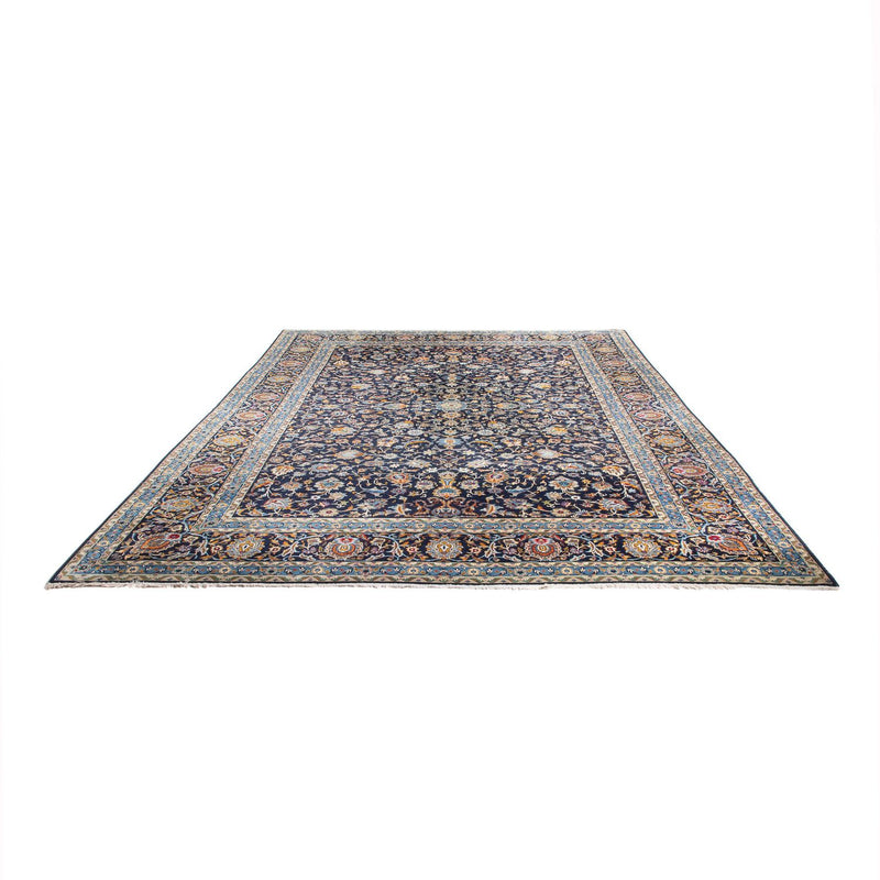 Keshan Teppich 300x390cm - Perserteppich - dunkelblau