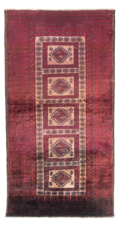 Belutsch Teppich 101x202cm - Orientteppich - mehrfarbig