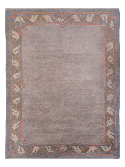 Nepal Teppich 247x355cm - Wollteppich - taupe