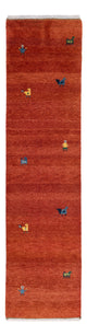 Läufer Gabbeh - Indus - 80 x 300 cm - rost
