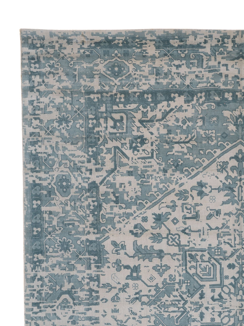 Viskose Teppich 230x300cm - türkis