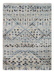 Gabbeh Teppich Indus 60x90cm - Wollteppich - hellblau