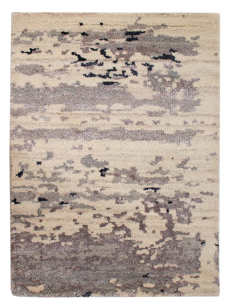 Gabbeh Teppich Indus 60x90cm - Wollteppich - beige