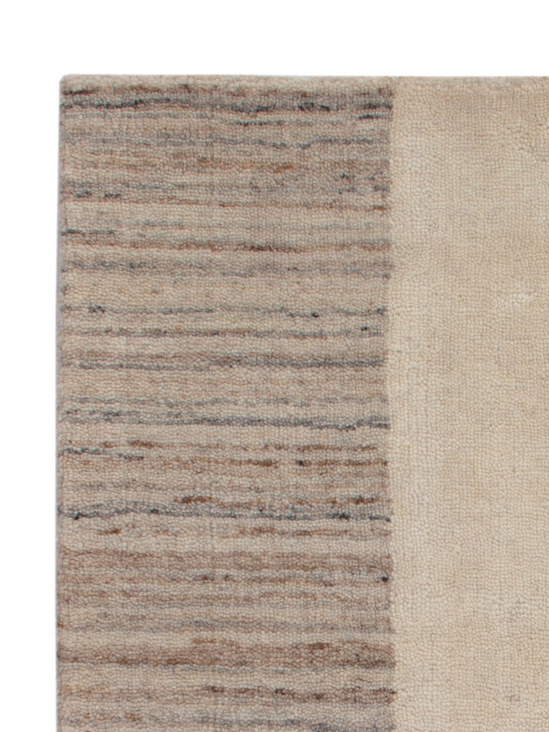 Loribaft Loom Teppich 60x90cm - Wollteppich - beige