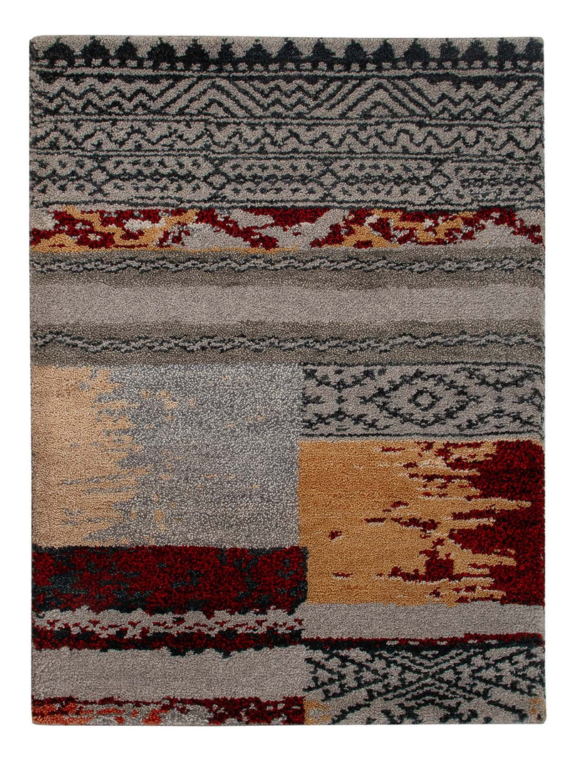 Gabbeh Teppich Indus 60x90cm - Wollteppich - mehrfarbig
