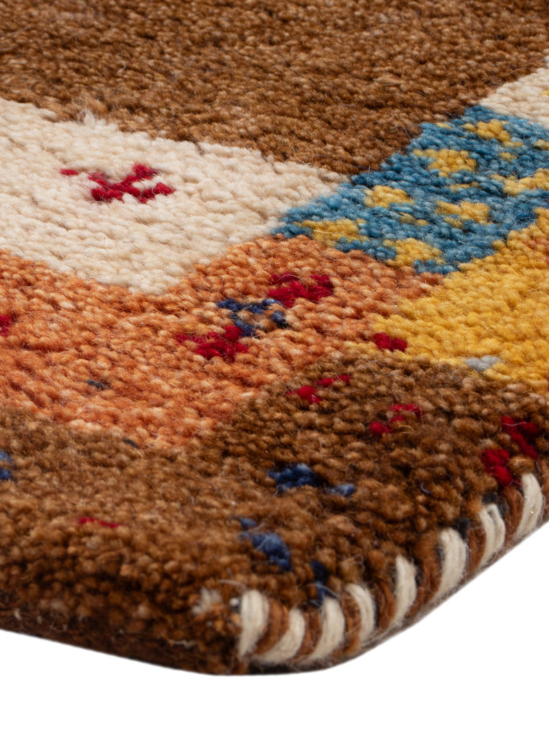 Gabbeh Teppich Indus 60x90cm - Wollteppich