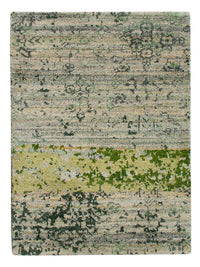 Gabbeh Teppich Indus 60x90cm - Wollteppich - hellgrün – product image
