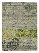 Gabbeh Teppich Indus 60x90cm - Wollteppich - hellgrün