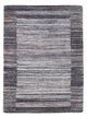 Loribaft Loom Teppich 60x90cm - Wollteppich - grau