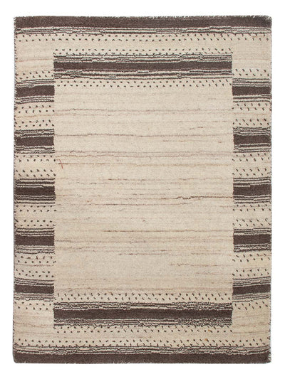 Loribaft Loom Teppich 60x90cm - Wollteppich - beige