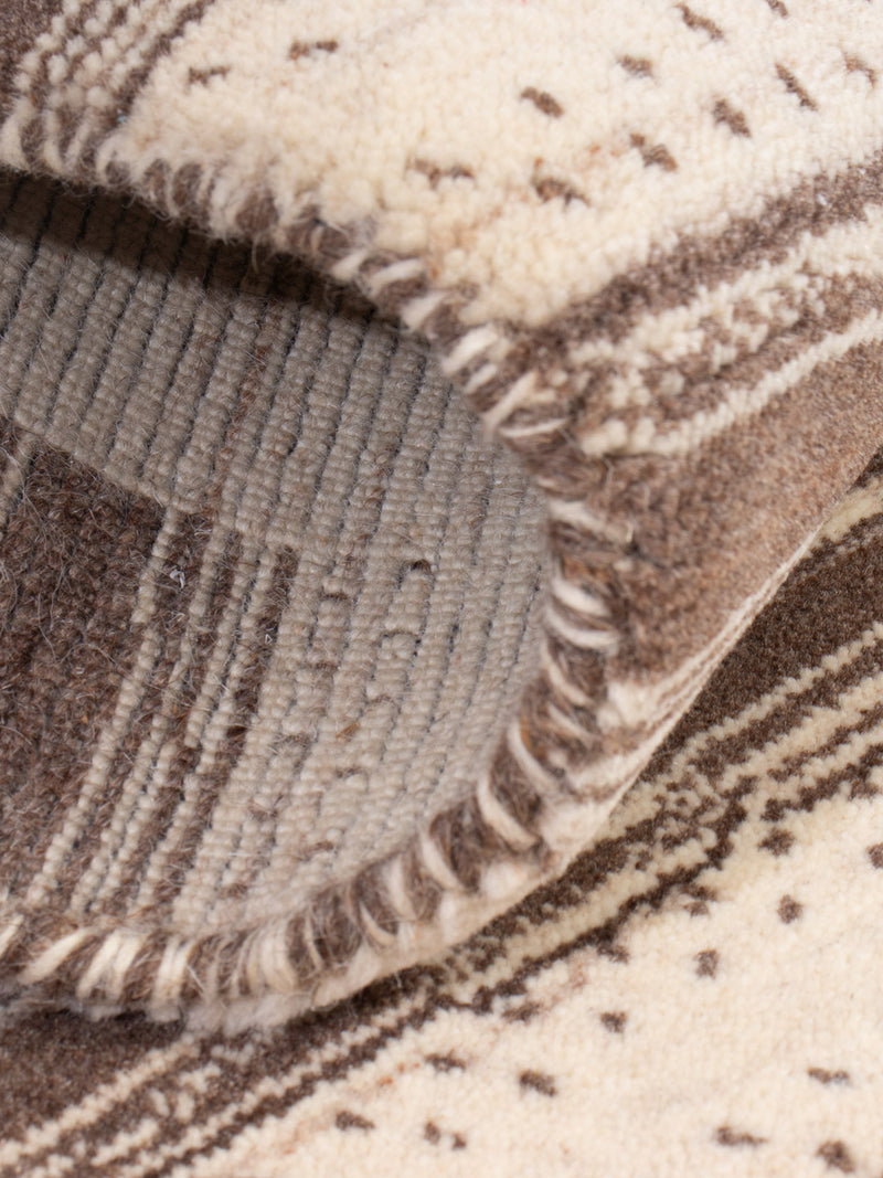 Loribaft Loom Teppich 60x90cm - Wollteppich - beige