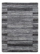 Loribaft Loom Teppich 60x90cm - Wollteppich - grau