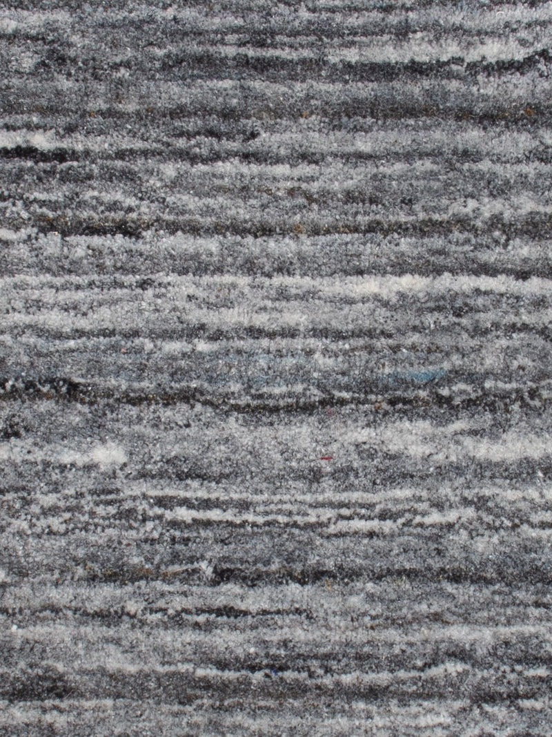 Loribaft Loom Teppich 60x90cm - Wollteppich - grau