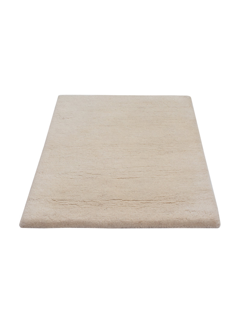 Loribaft Loom Teppich 60x90cm - Wollteppich - beige