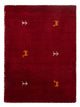 Loribaft Loom Teppich 60x90cm - Wollteppich - rot