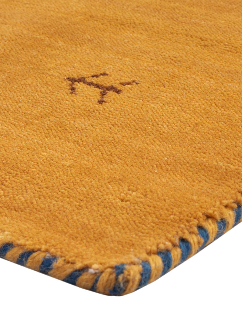 Loribaft Loom Teppich 60x90cm - Wollteppich - orange