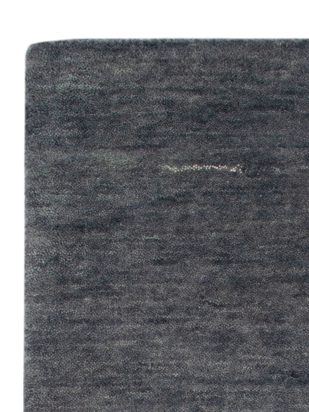 Loribaft Loom Teppich 40x60cm - Wollteppich - grau