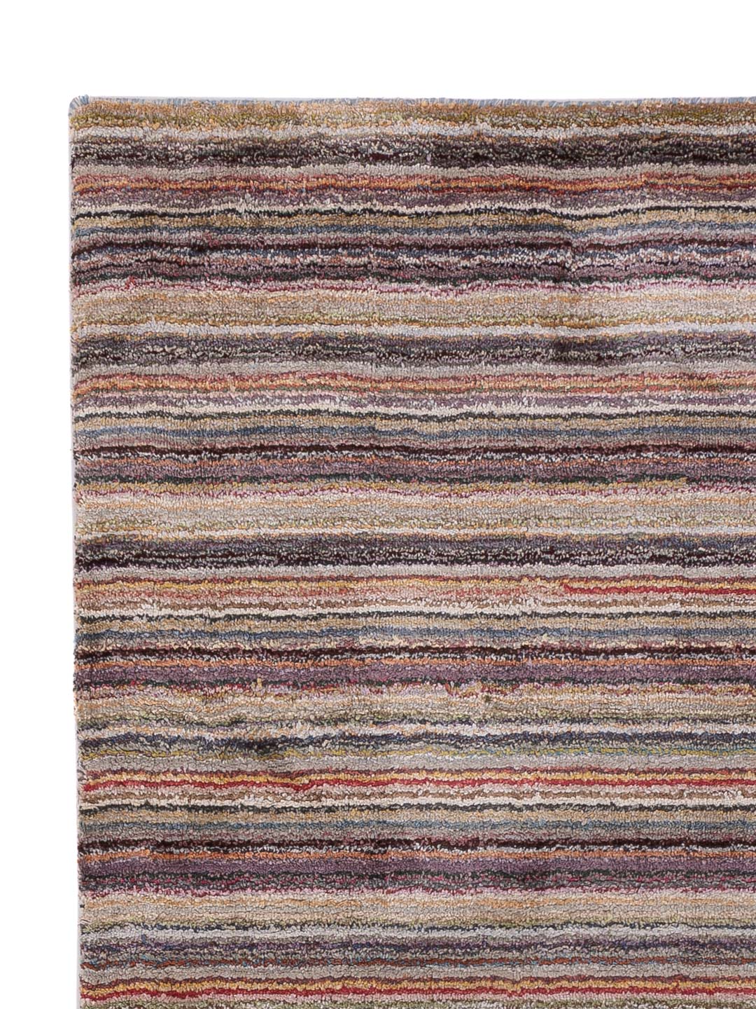 Loribaft Loom Teppich 90x150cm - Wollteppich - mehrfarbig
