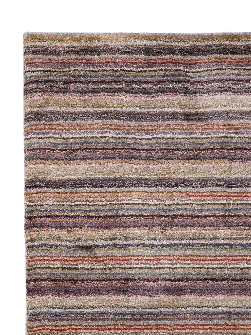 Loribaft Loom Teppich 90x150cm - Wollteppich - mehrfarbig