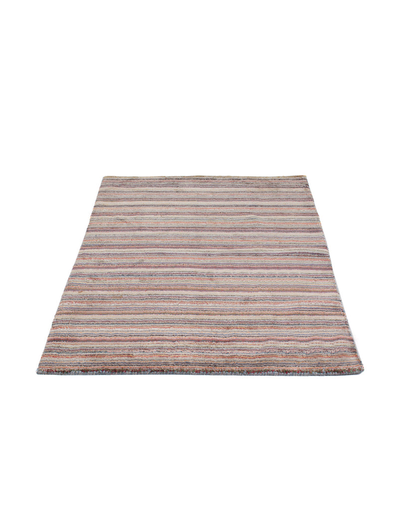 Loribaft Loom Teppich 90x150cm - Wollteppich - mehrfarbig