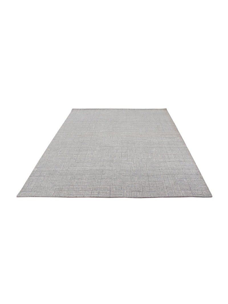 Wollteppich 236x295cm - hellgrau