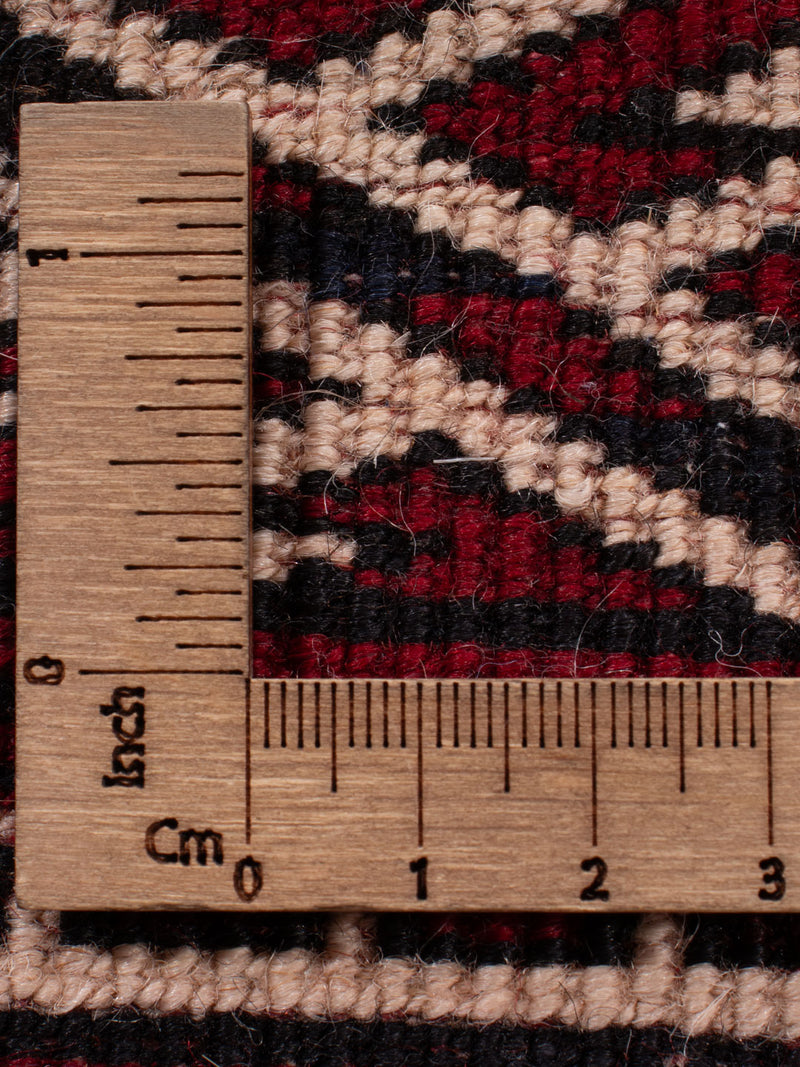 Buchara Teppich 250x350cm - Orientteppich - dunkelrot