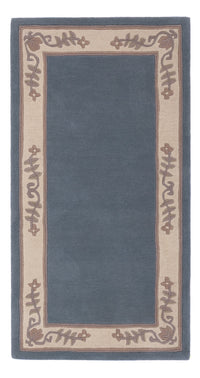 Wollteppich 80x150cm - petrolblau – product image