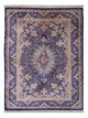Ghom - Seide Teppich 96x150cm - Perserteppich - hellblau