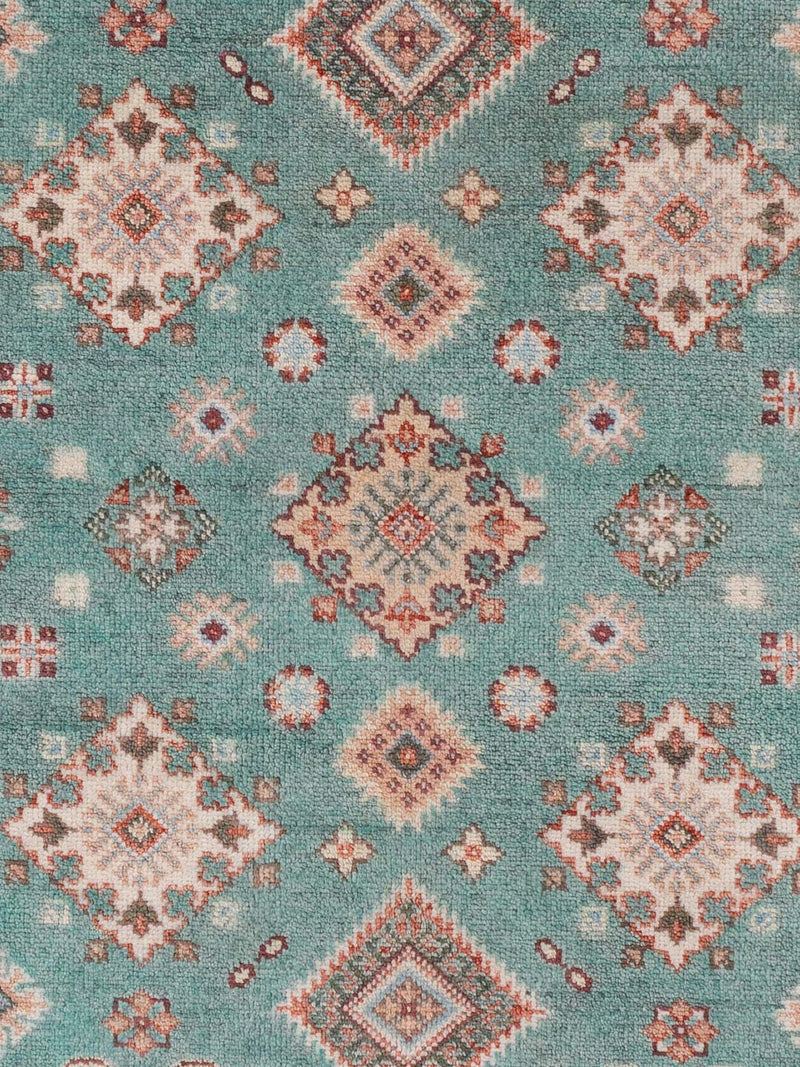 Kazak Teppich 170x233cm - Orientteppich - hellgrün