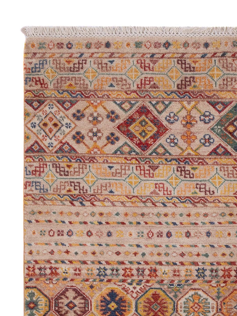 Shal Teppich 153x185cm - Orientteppich - beige