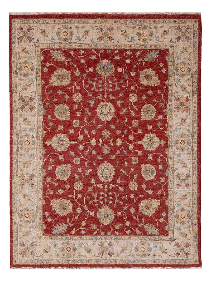Ziegler Teppich 150x200cm - Orientteppich - rot