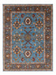 Ziegler Teppich 155x209cm - Orientteppich - blau