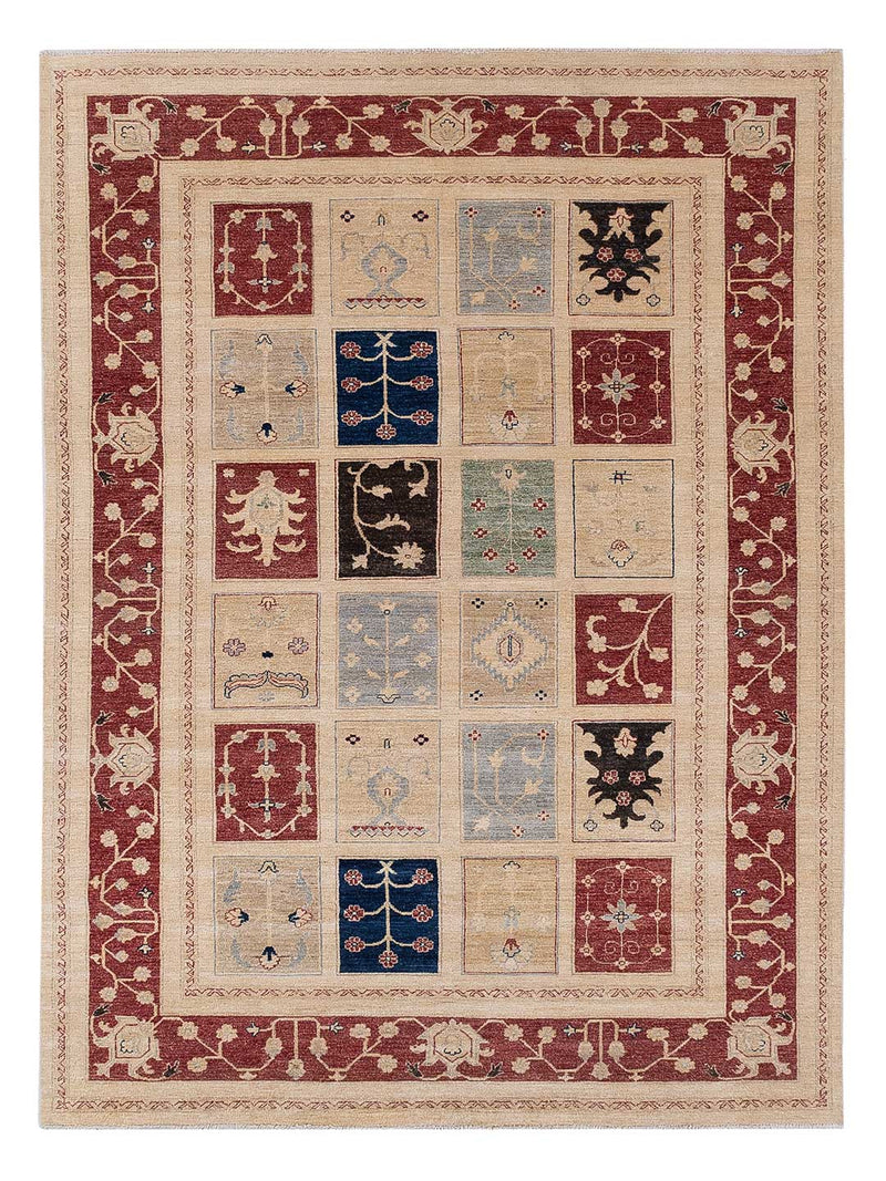 Ziegler Teppich 205x294cm - Orientteppich - beige