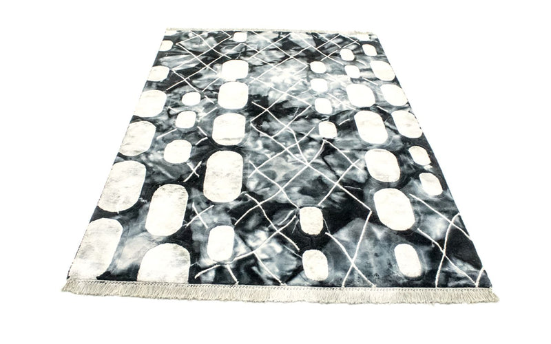 Nepal Teppich 127x192cm - Wollteppich - mehrfarbig