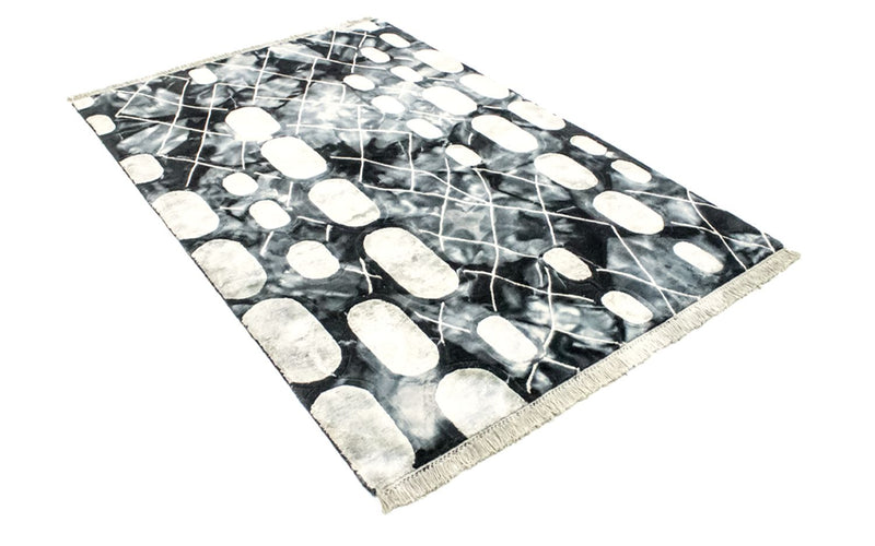 Nepal Teppich 127x192cm - Wollteppich - mehrfarbig