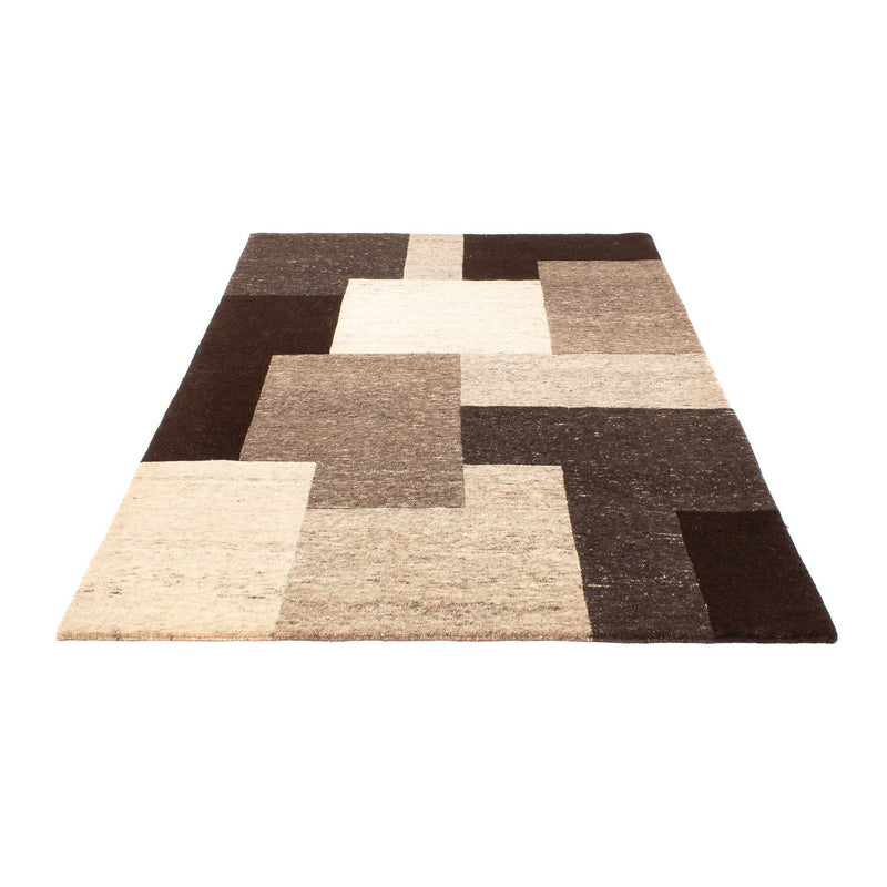 Nepal Teppich 144x202cm - Wollteppich - mehrfarbig