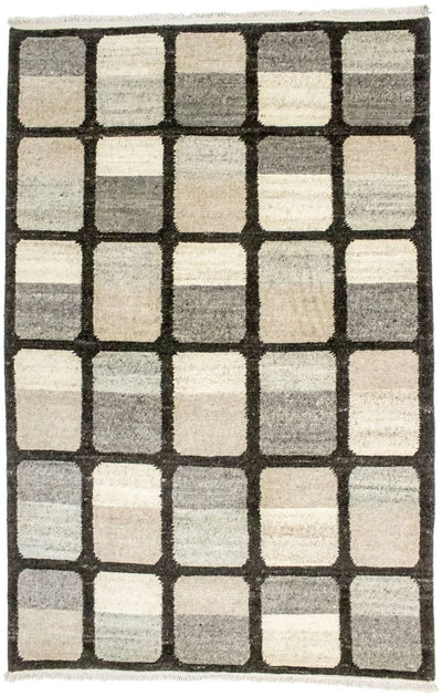 Nepal Teppich 140x202cm - Wollteppich - mehrfarbig