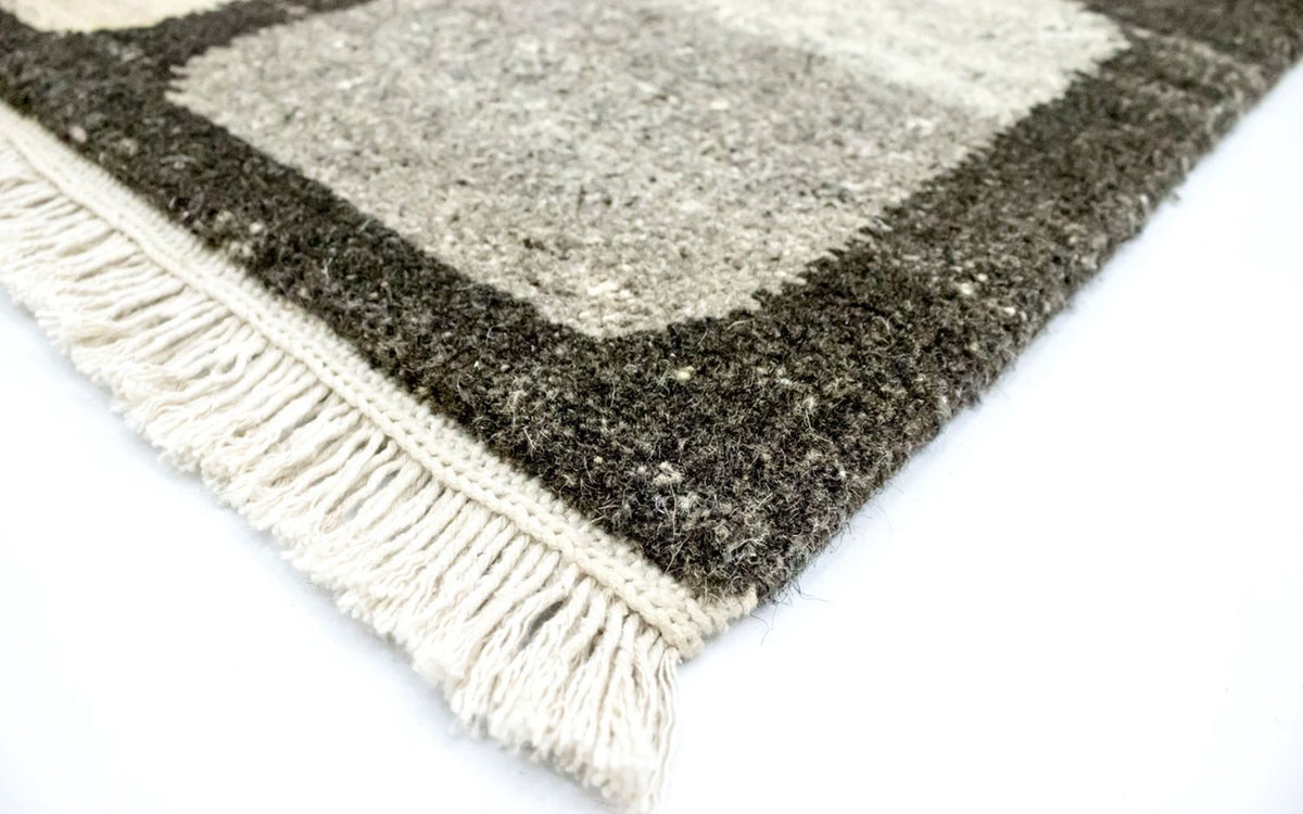Nepal Teppich 140x202cm - Wollteppich - mehrfarbig