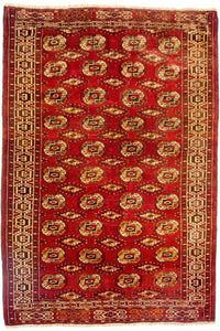 Buchara Teppich 152x215cm - Orientteppich - rot – product image