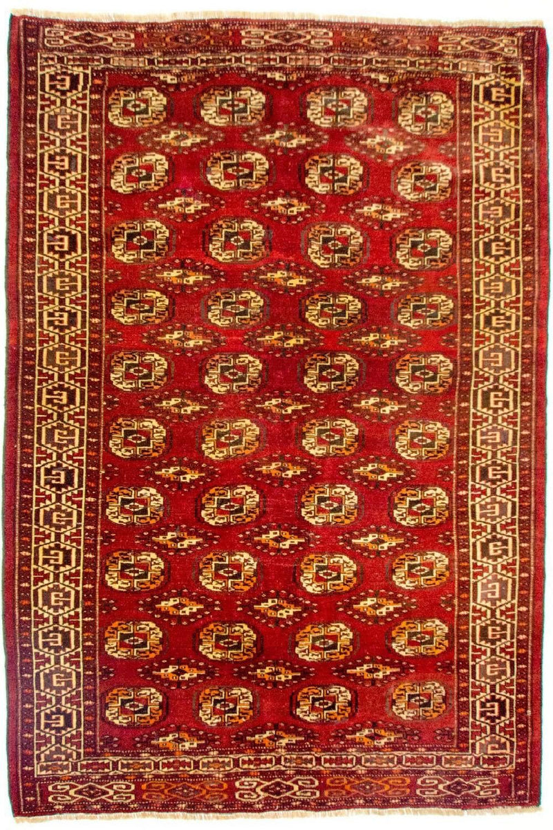 Buchara Teppich 152x215cm - Orientteppich - rot