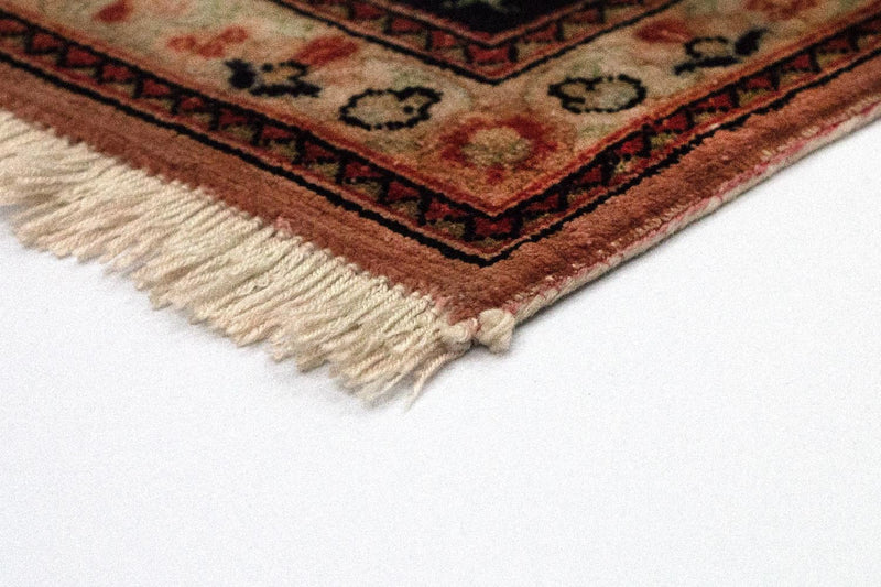 Ghom - Seide Teppich 70x120cm - Perserteppich - beige