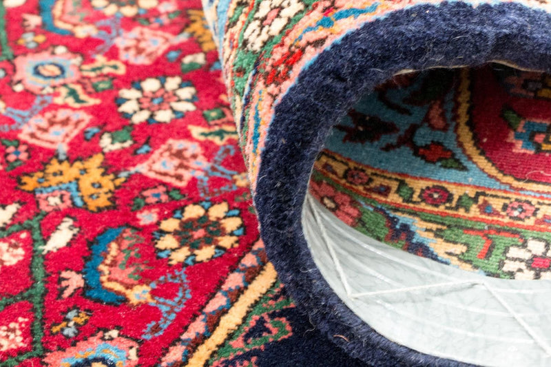 Bidjar - Takab Teppich 223x315cm - Perserteppich - dunkelblau