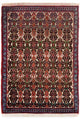 Sarough Teppich 74x98cm - Perserteppich - blau