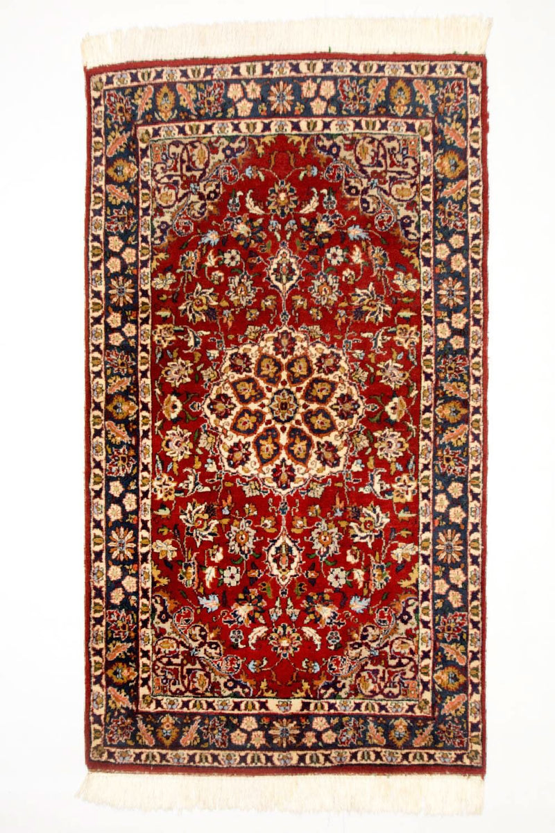 Sarough Teppich 90x154cm - Orientteppich - rot