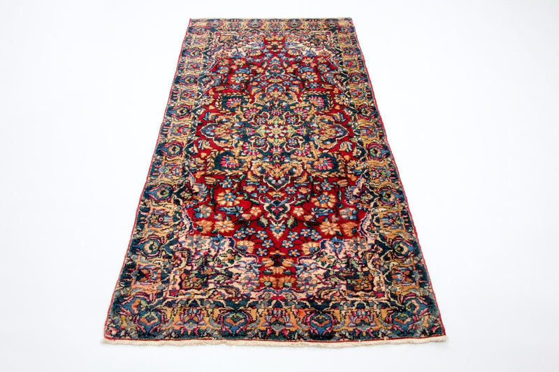 Kerman Teppich 93x175cm - Perserteppich - mehrfarbig