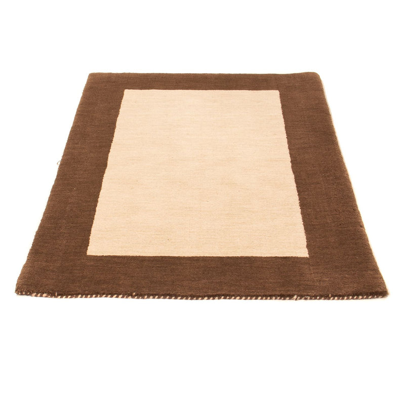 Loribaft Loom Teppich 94x124cm - Wollteppich - beige