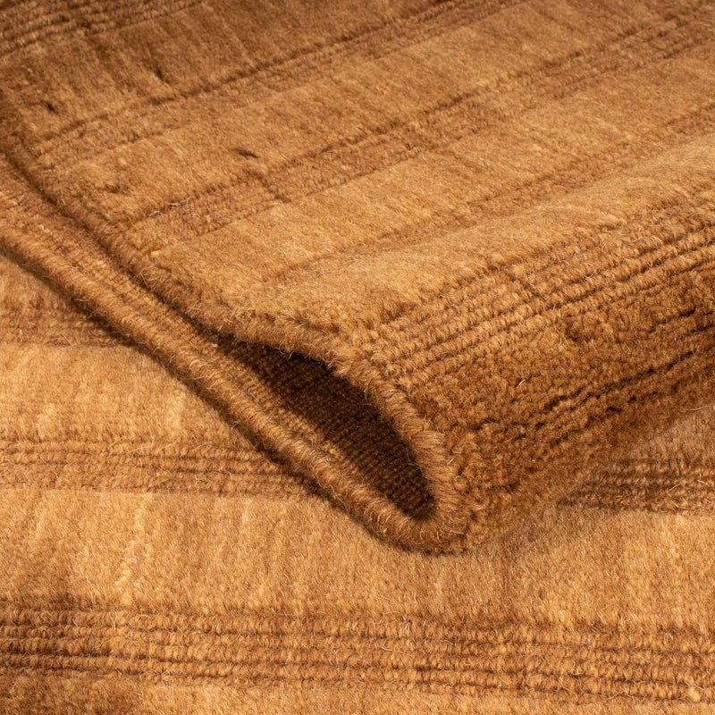 Loribaft Loom Teppich 75x142cm - Wollteppich - braun